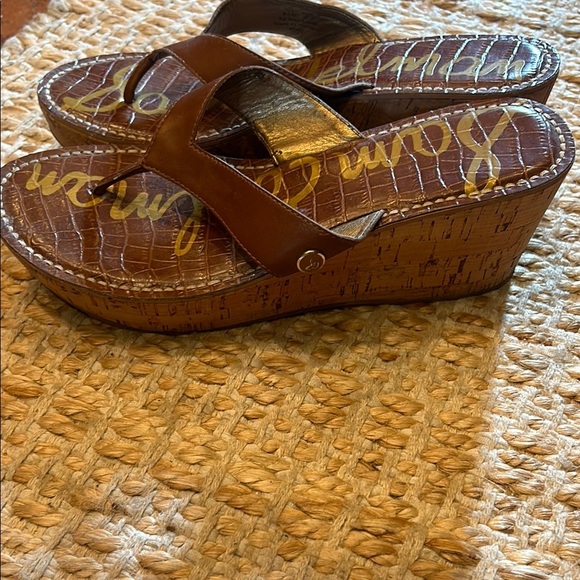 Sam Edelman Brown Platform Shoes - Picture 3 of 6